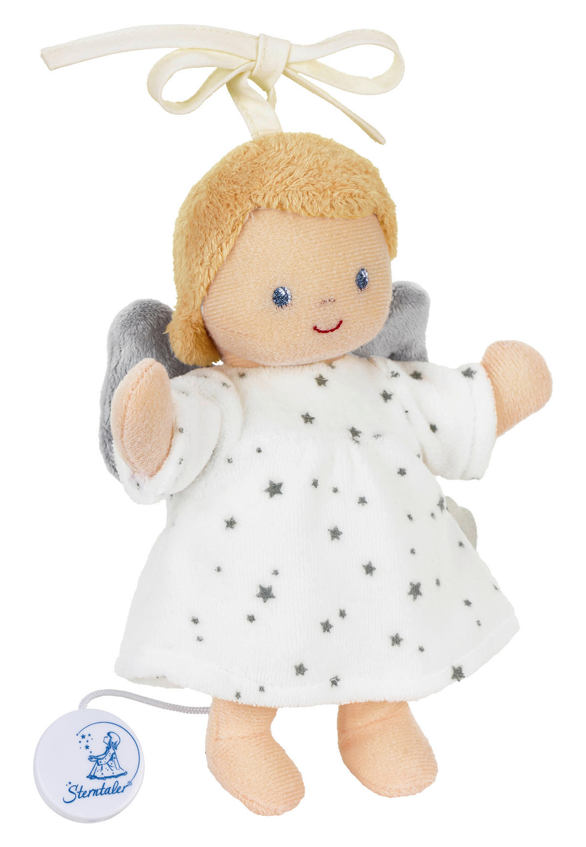 SPIELUHR  - Beige/Hellgrau, Basics, Textil (17/13/6cm) - Sterntaler