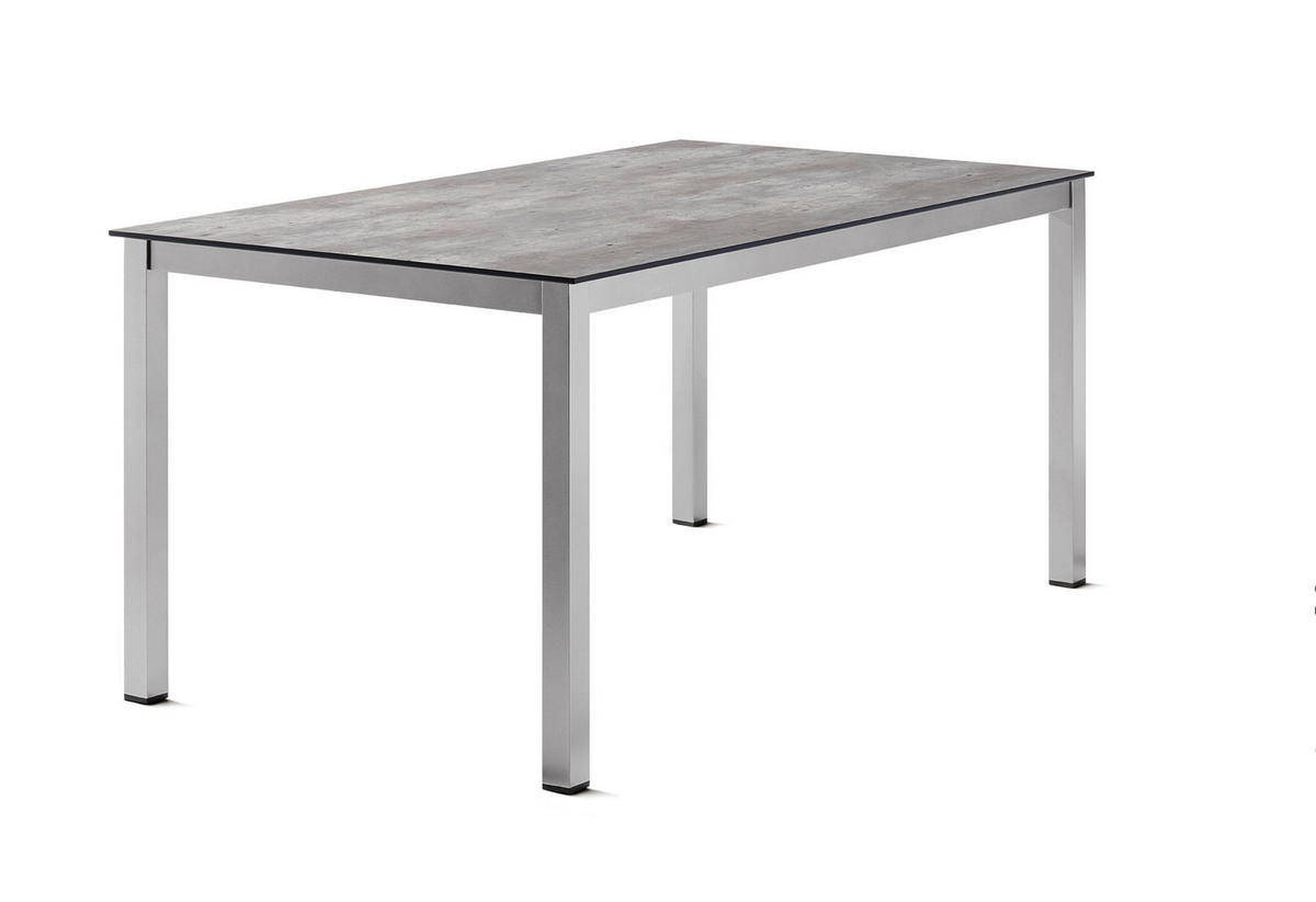 GARTENTISCHGESTELL 157/87/73 cm Metall  - Graphitfarben, Basics, Metall (157/87/73cm) - Sieger