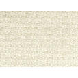 ECKSOFA  in Chenille Creme  280/170-195 cm  - Creme/Schwarz, Design, Textil/Metall (280/170-195cm) - Dieter Knoll