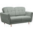 ZWEISITZER-SOFA in Textil Grün - Grün, Design, Holz/Textil (154/90/93cm) - Hom`in ZWEISITZER-SOFA in Textil Grün - Grün, Design, Holz/Textil (154/90/93cm) - Hom`in