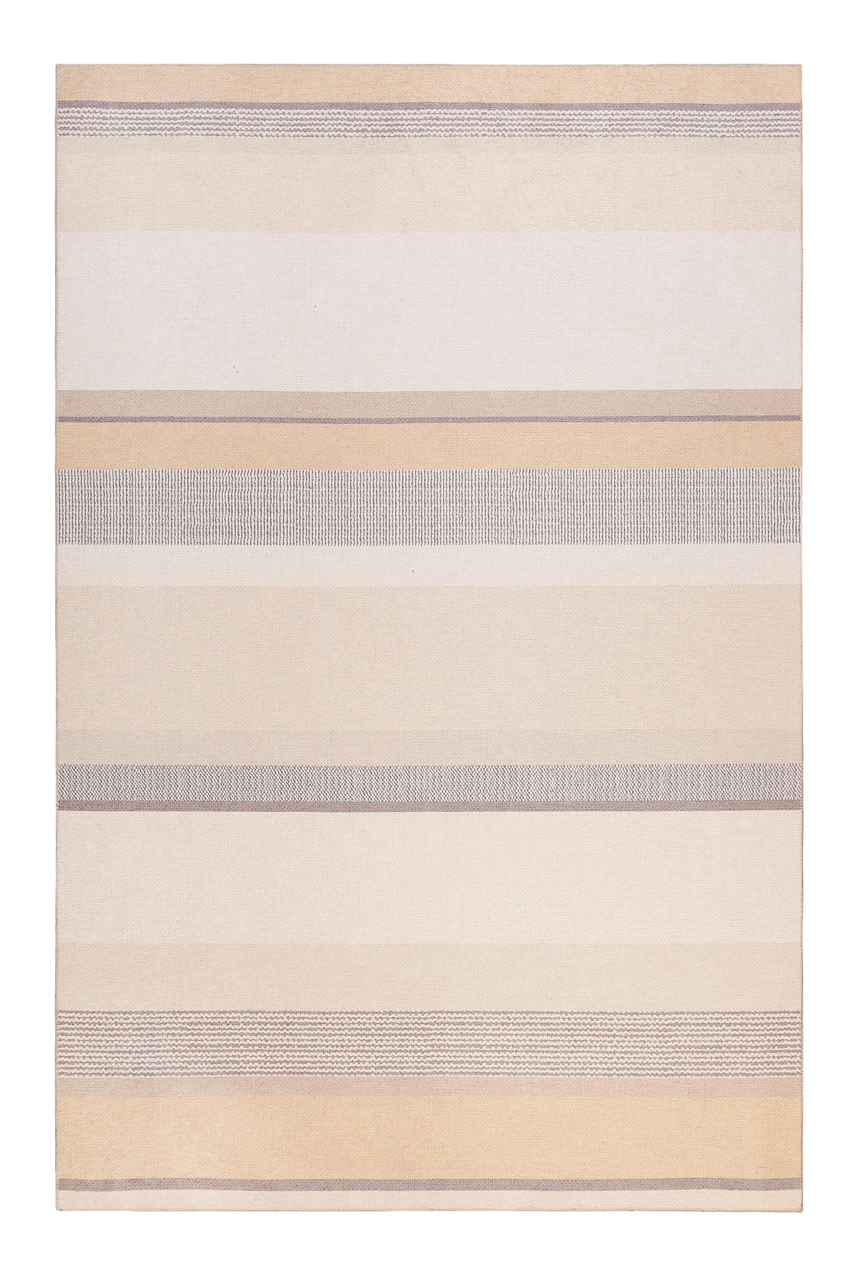 FLACHWEBETEPPICH 120/170 cm Ben Orange, Taupe, Sandfarben  - Taupe/Sandfarben, KONVENTIONELL, Textil (120/170cm) - Esprit