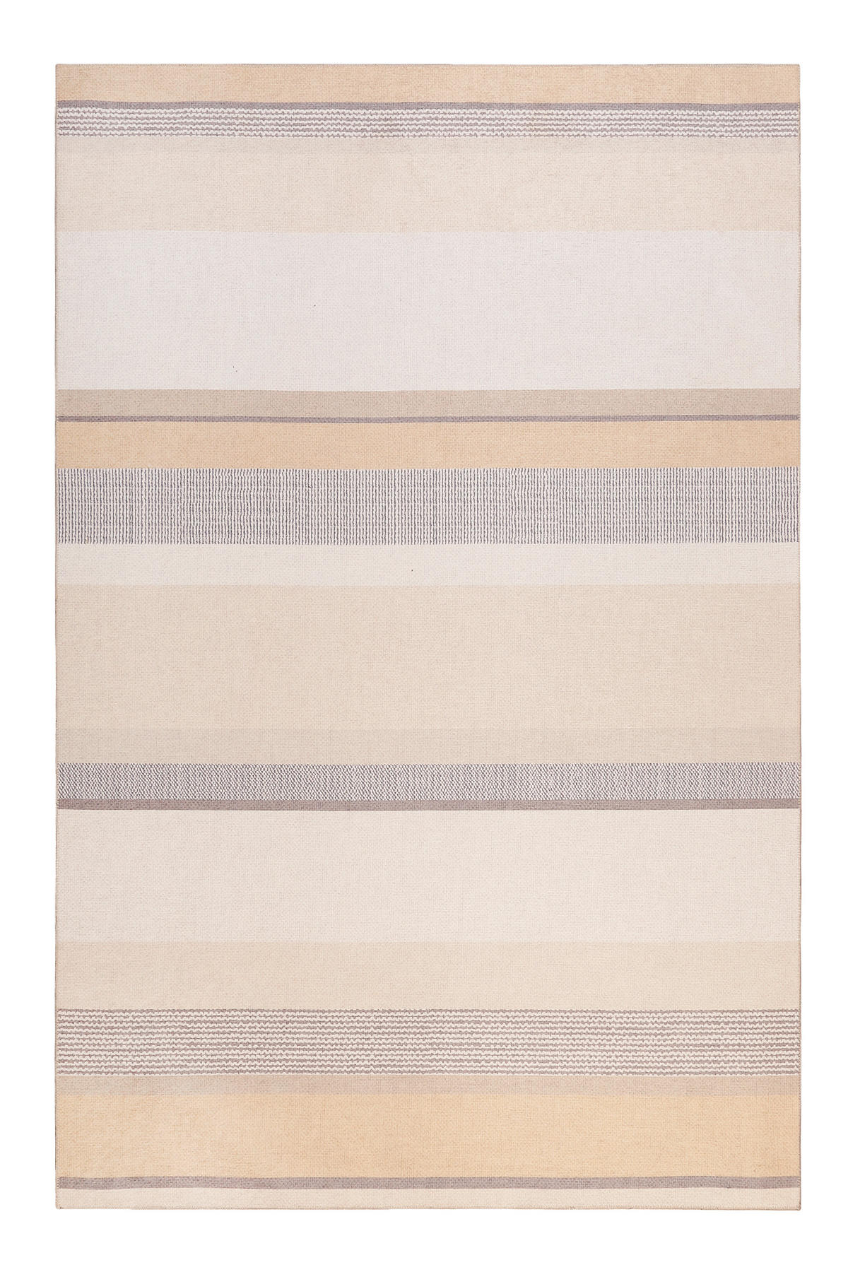 FLACHWEBETEPPICH 120/170 cm Ben Orange, Taupe, Sandfarben  - Taupe/Sandfarben, KONVENTIONELL, Textil (120/170cm) - Esprit