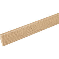 SOCKELLEISTE Eichefarben  - Eichefarben, Basics, Holz (240/1,85/3,85cm) - Homeware