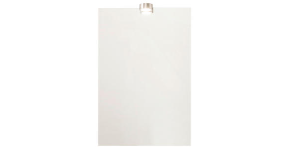 GÄSTEBAD - Weiß, KONVENTIONELL, Glas/Holzwerkstoff (50cm) - Xora