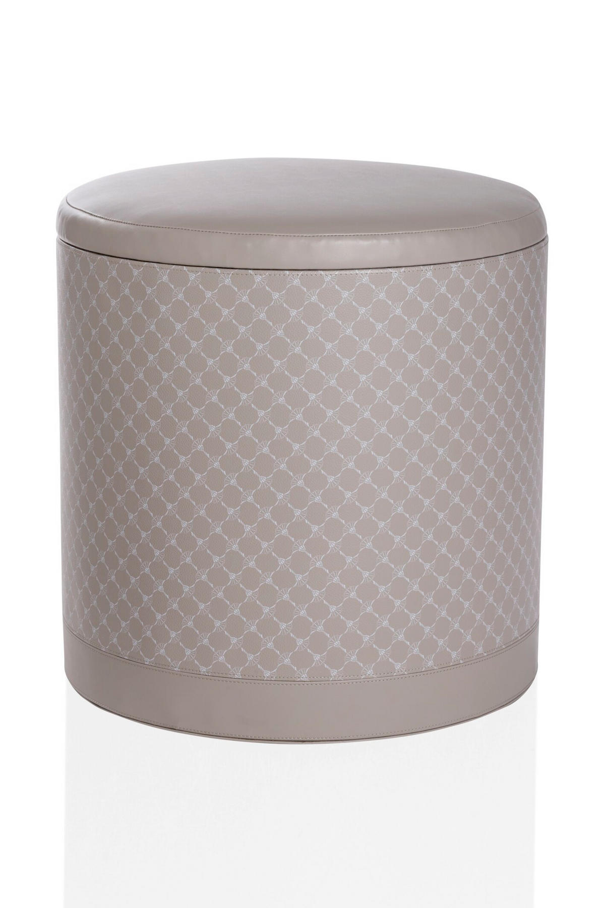 POUF in Grau  - Grau, Modern (41/42,5/41cm) - Joop!