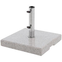 SONNENSCHIRMSTÄNDER Granit Grau  - Grau, Basics, Stein (38/37,7/38cm) - Doppler