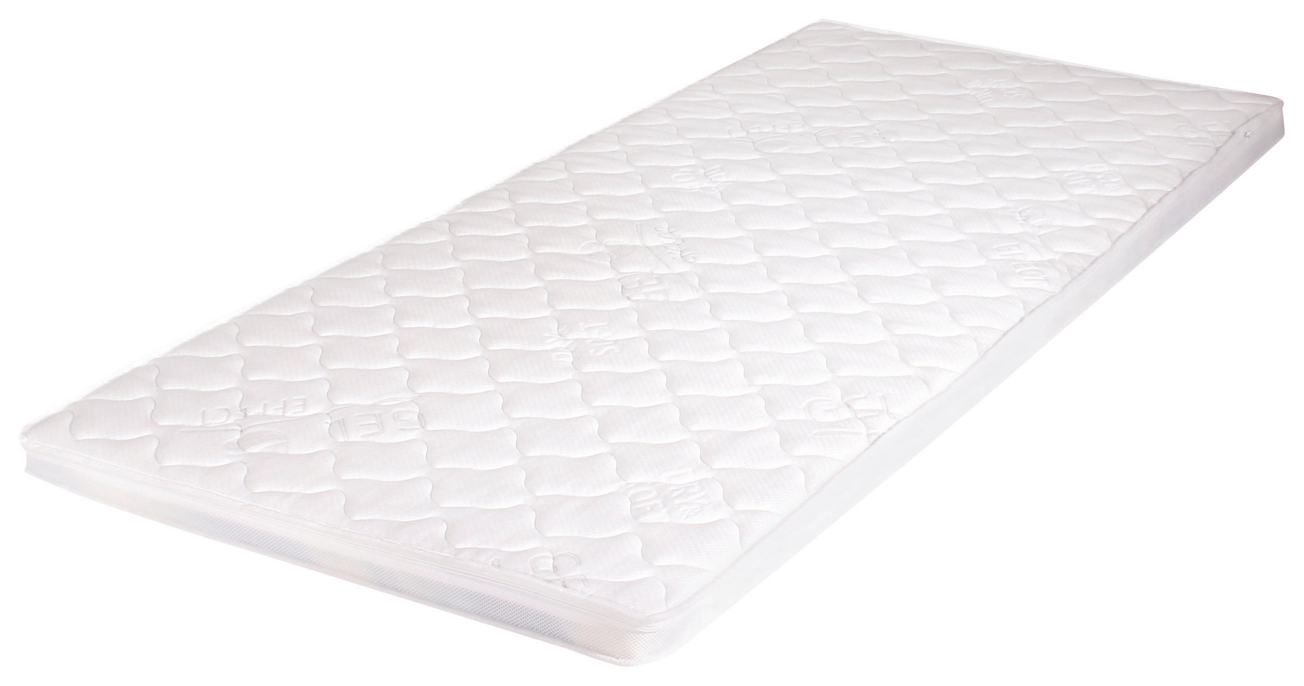 TOPPER 90/200 cm Höhe ca. 7 cm  - Weiß, Basics, Textil (90/200cm) - Boxxx