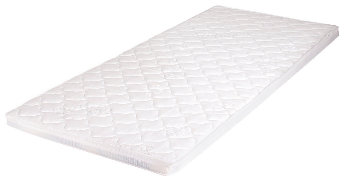 TOPPER 180/200 cm Höhe ca. 7 cm  - Weiß, Basics, Textil (180/200cm) - Boxxx