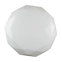 PLAFONIERĂ CU LED - alb, Basics, plastic/metal (50,5/7,8cm)