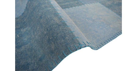 FLACHWEBETEPPICH 160/230 cm Lyrical Blau, Multicolor  - Blau/Multicolor, Basics, Textil (160/230cm) - Novel