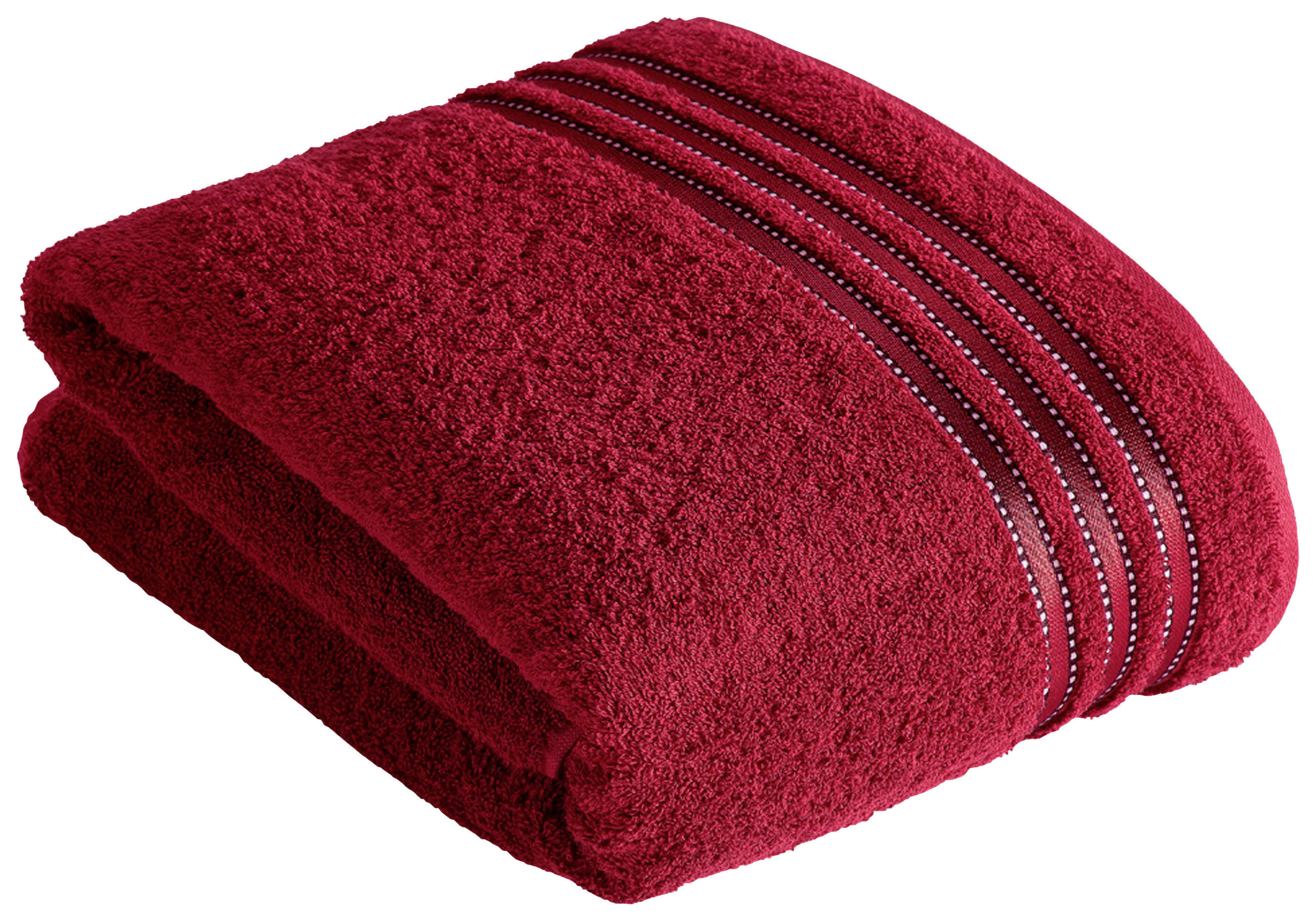 FÜRDŐLEPEDŐ 150/100 cm piros  - piros, Basics, textil (150/100cm) - Vossen