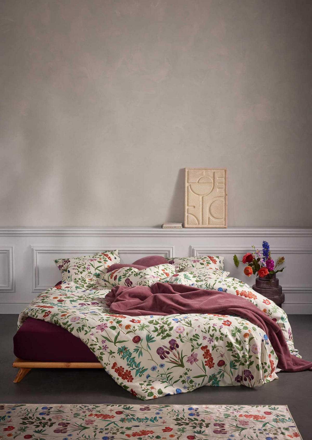 POSTELJNINA MARIGOLD 135/200 cm peščene barve  - peščene barve, Konvencionalno, tekstil (135/200cm) - Essenza