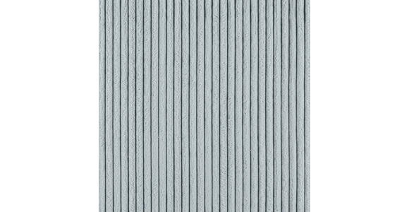 SCHLAFSESSEL Cord Hellblau    - Schwarz/Hellblau, Design, Textil/Metall (85/85/100cm) - Carryhome