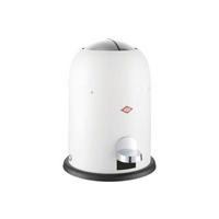 ABFALLSAMMLER MINI MASTER 6 L  - Schwarz/Weiß, KONVENTIONELL, Kunststoff/Metall (26,4/36cm) - Wesco