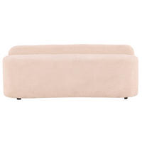 2-SITS SOFFA i textil, metall vit  - vit/svart, Design, metall/textil (160/61/57cm) - Niels Andersson