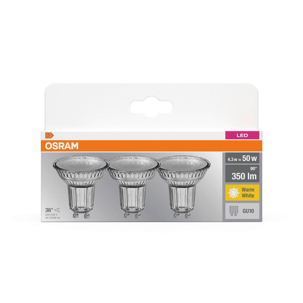 LED-LEUCHTMITTEL  - Klar, Basics, Glas (5/5,4cm) - Osram