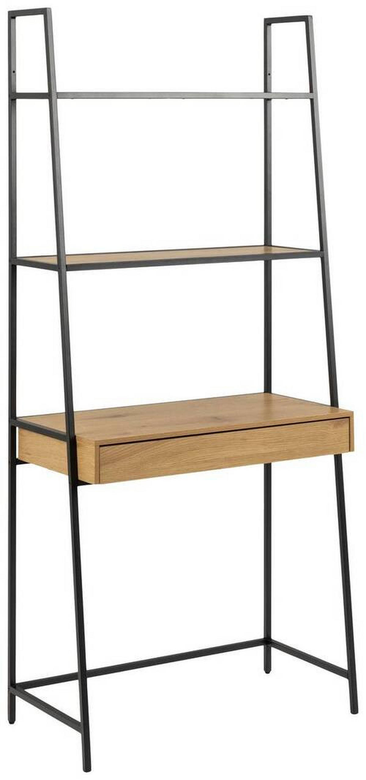 SCHREIBTISCH  in Eichefarben  - Eichefarben, Trend, Holzwerkstoff/Metall (77/174,5/36cm) - MID.YOU