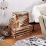 Holzkiste 3er Set mit Riemen - Braun, Holz/Kunststoff Holzkiste 3er Set mit Riemen - Braun, Holz/Kunststoff