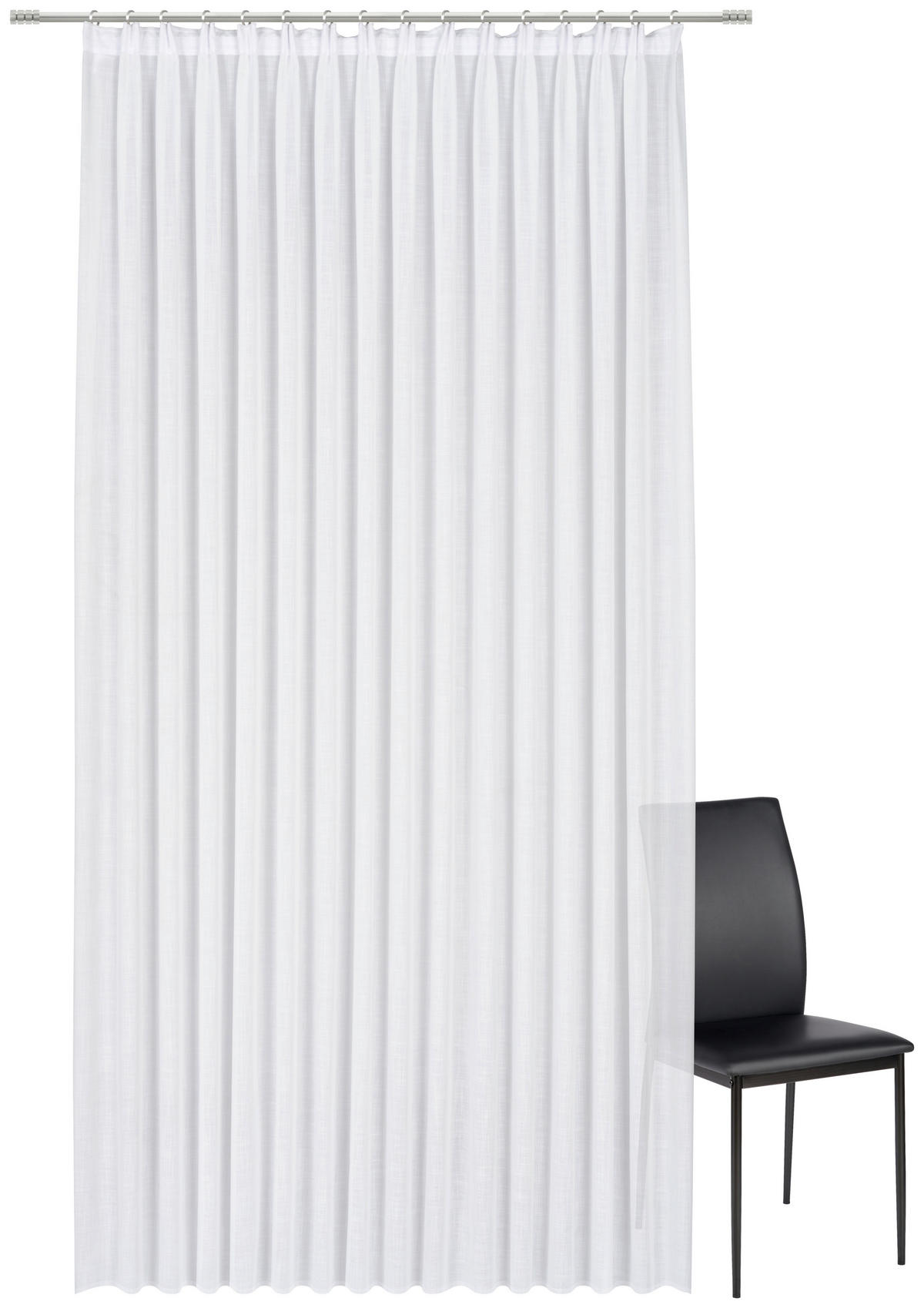 FERTIGSTORE  transparent   300/245 cm  - Naturfarben, Natur, Textil (300/245cm) - Esposa