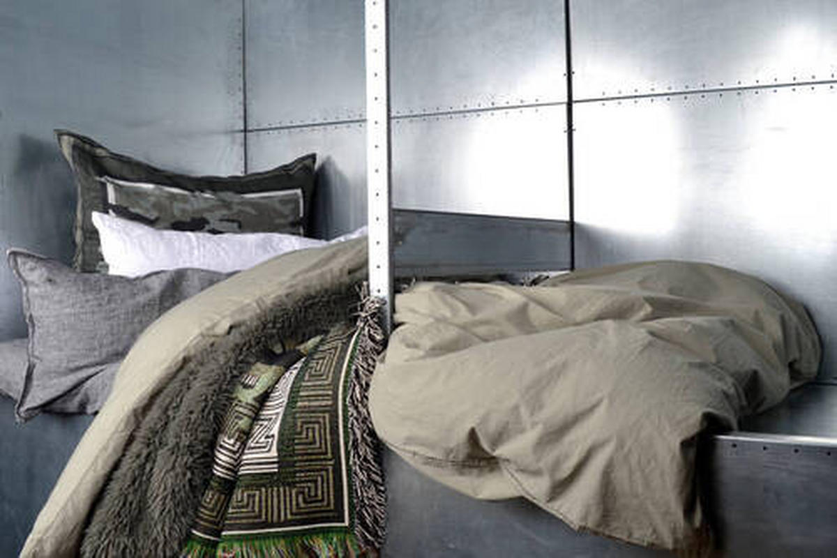 KISSENHÜLLE EASY 40/80 cm  - Olivgrün, Basics, Naturmaterialien/Textil (40/80cm) - Zoeppritz
