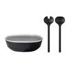 SALATSET  2-teilig 30,1 cm  - Schwarz, KONVENTIONELL (30,1cm) - Mepal