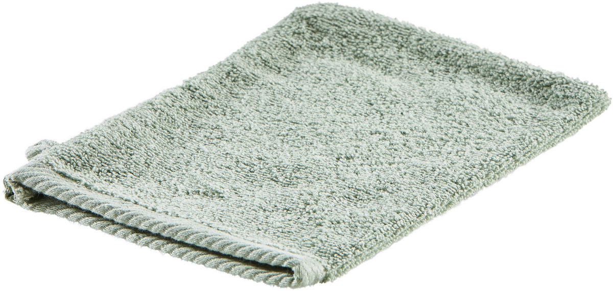 WASCHHANDSCHUHSET Quattro Salbeigrün  - Salbeigrün, Basics, Textil (16/22cm) - Esposa