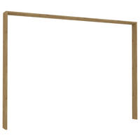 PASSEPARTOUTRAHMEN 306/240/12 cm Eiche Bianco  - Eiche Bianco, KONVENTIONELL, Holzwerkstoff (306/240/12cm) - Venda