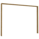 PASSEPARTOUTRAHMEN 306/240/12 cm   - Eiche Bianco, KONVENTIONELL, Holzwerkstoff (306/240/12cm) - Venda