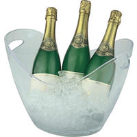 GETRÄNKEWANNE - Klar, Basics, Kunststoff (35/27/25,5cm)