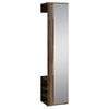 GARDEROBENSCHRANK Ben  in 40/184/35 cm  - Alteiche, MODERN, Glas/Holzwerkstoff (40/184/35cm) - MID.YOU