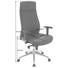 CHEFSESSEL Lederlook Chromfarben, Schwarz - Chromfarben/Schwarz, KONVENTIONELL, Leder/Kunststoff (67,5/123-131/62cm) - Novel