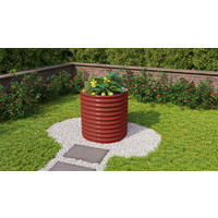 HOCHBEET 82,1/85,8/82,1 cm  - Rot, Basics, Metall (82,1/85,8/82,1cm)