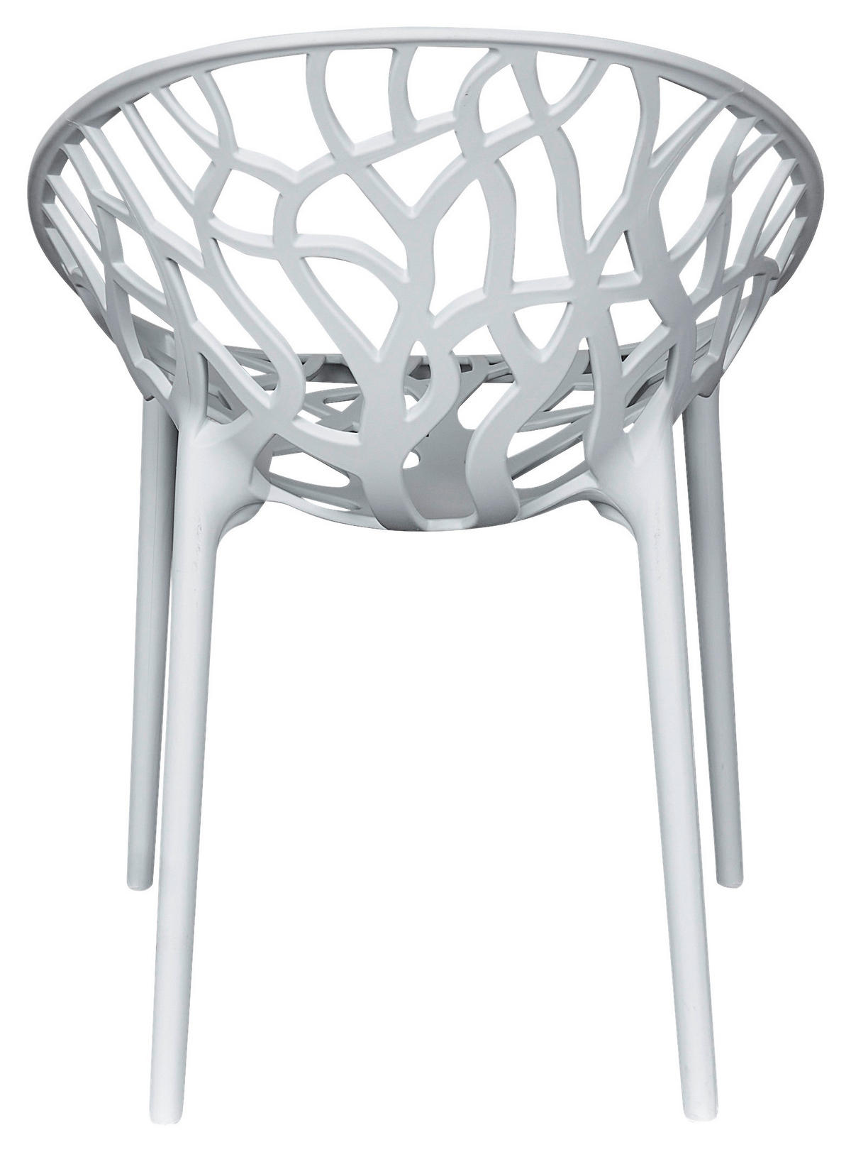 STAPELSTUHL Weiß  - Weiß, Design, Kunststoff (60,5/79/58cm) - Ambia Garden