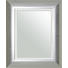 SPIEGEL 43,8/53,8/2,5 cm - Silberfarben, LIFESTYLE, Glas/Kunststoff (43,8/53,8/2,5cm) - Landscape SPIEGEL 43,8/53,8/2,5 cm - Silberfarben, LIFESTYLE, Glas/Kunststoff (43,8/53,8/2,5cm) - Landscape