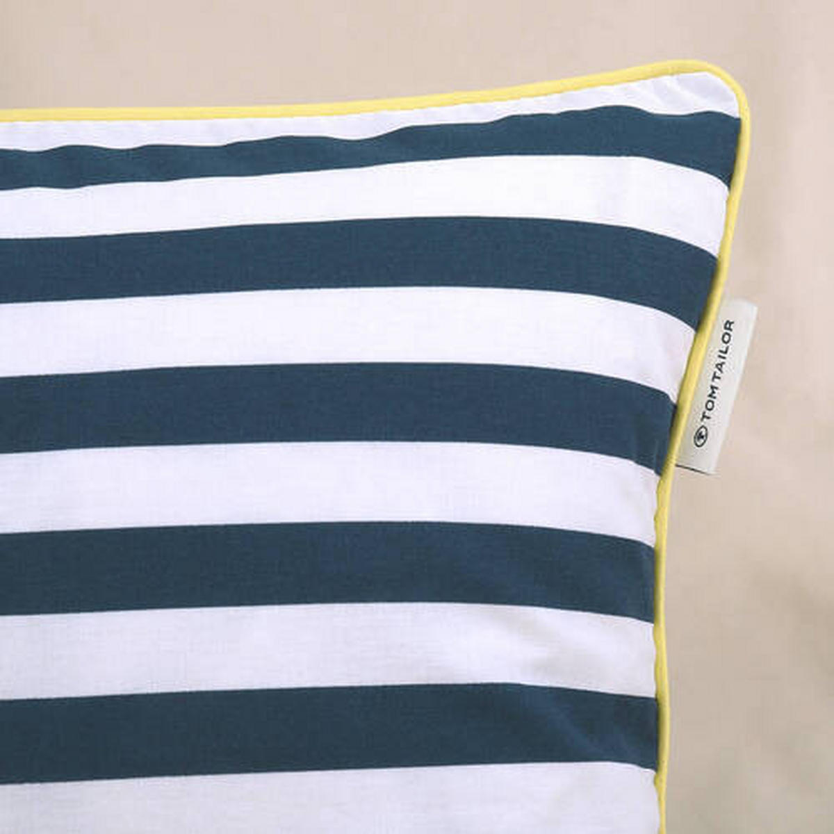 BETTWÄSCHE 140/200 cm  - Blau, Basics, Textil (140/200cm) - Tom Tailor