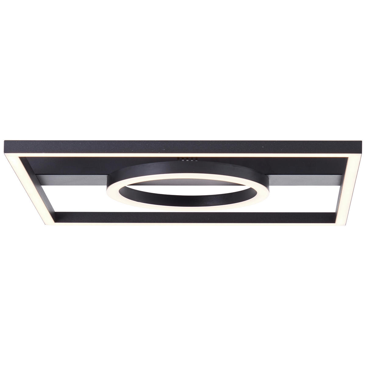 LED-PANEEL  - Schwarz, Design, Kunststoff/Metall (5/40/40cm) - Brilliant