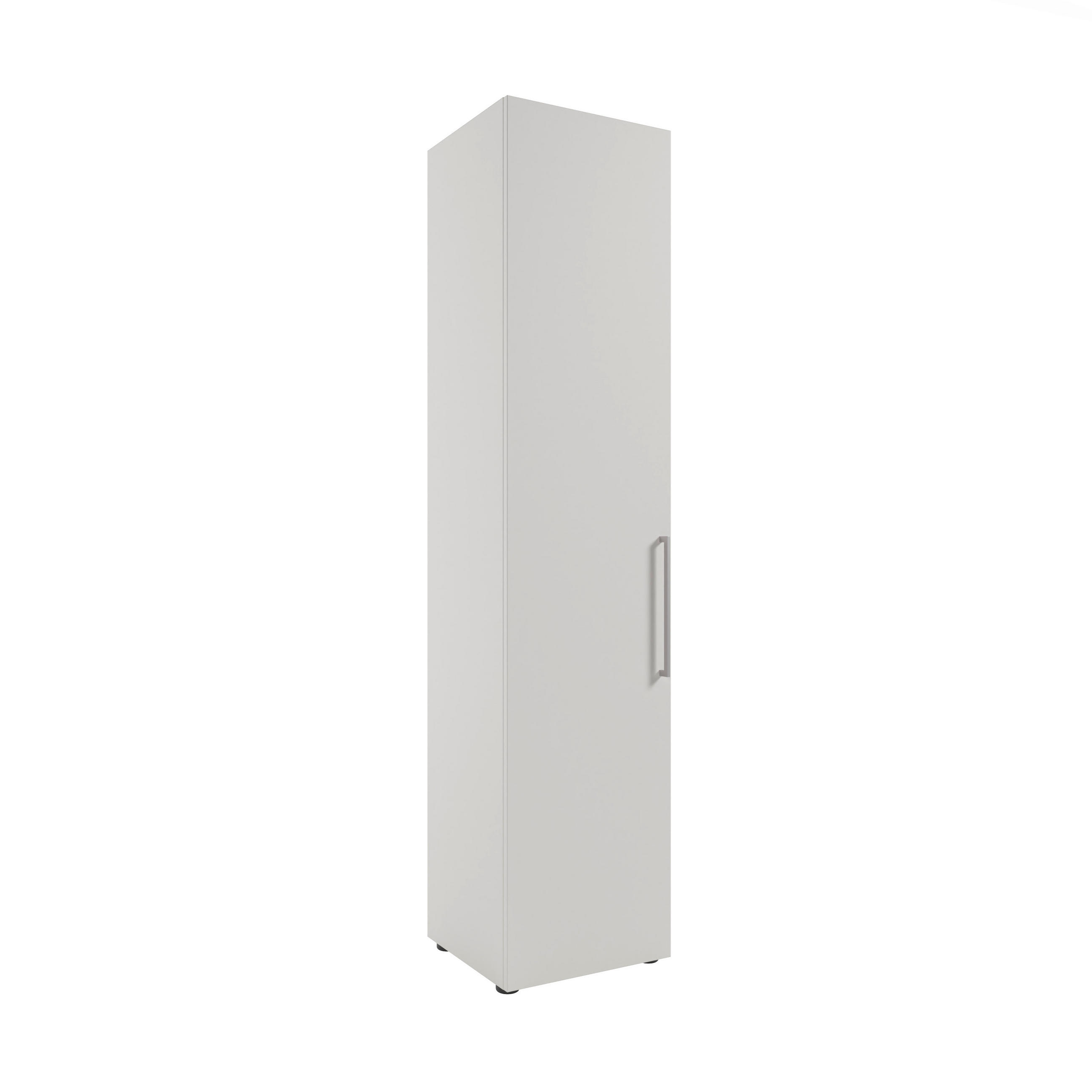 AKTENSCHRANK Weiß  - Weiß, MODERN, Holzwerkstoff (44,9/201/42,9cm) - Novel