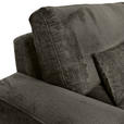 BIGSOFA Chenille Dunkelgrau  - Dunkelgrau/Schwarz, KONVENTIONELL, Kunststoff/Textil (282/73/115cm) - Carryhome