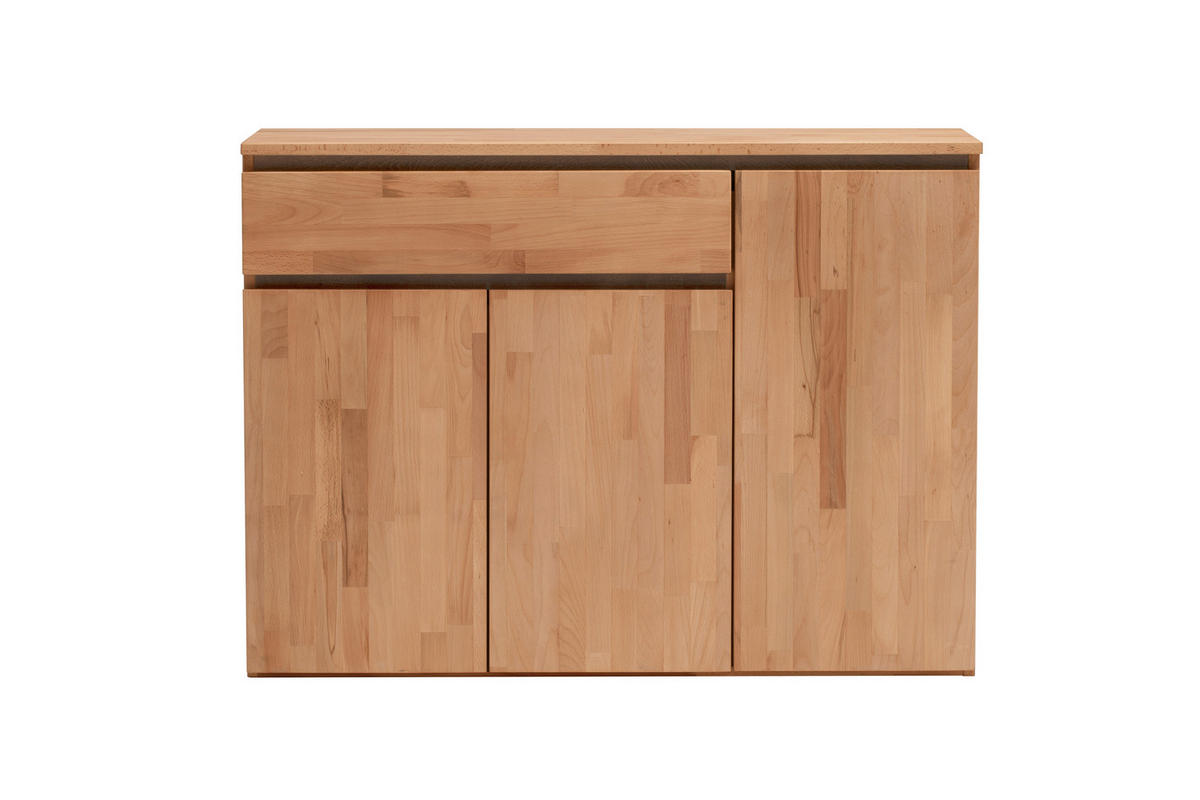 SIDEBOARD  120/88/39 cm 1 Schublade(n)  - Kernbuche, Natur, Holz (120/88/39cm) - Linea Natura