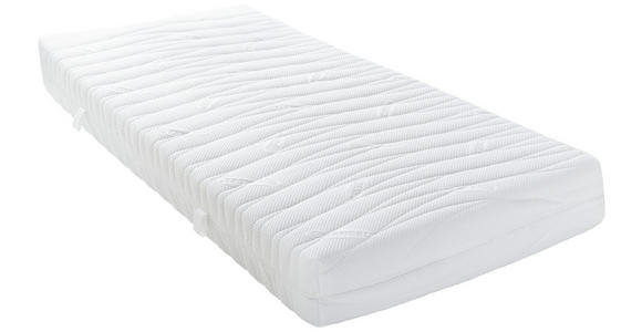 KALTSCHAUMMATRATZE 80/200 cm Höhe ca. 21 cm  - Weiß, Basics, Textil (80/200cm) - Novel