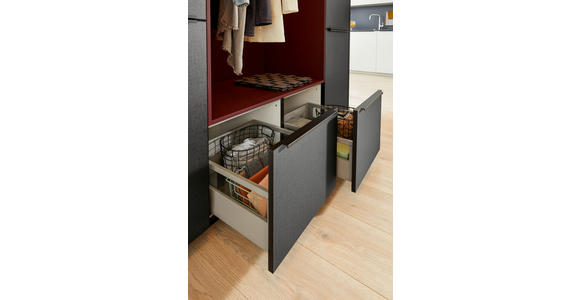 EINBAUKÜCHE   - Design, Holzwerkstoff - Novel