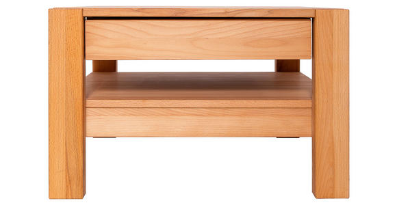 COUCHTISCH Kernbuche massiv 70/70/47,5 cm quadratisch Kernbuche - Kernbuche, KONVENTIONELL, Holz (70/70/47,5cm) - Linea Natura