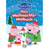 MALBUCH Peppa Wutz Ausmalbilder: Mein Weihnachtsmalbuch  - Multicolor, Basics, Papier (21/28/0,5cm)