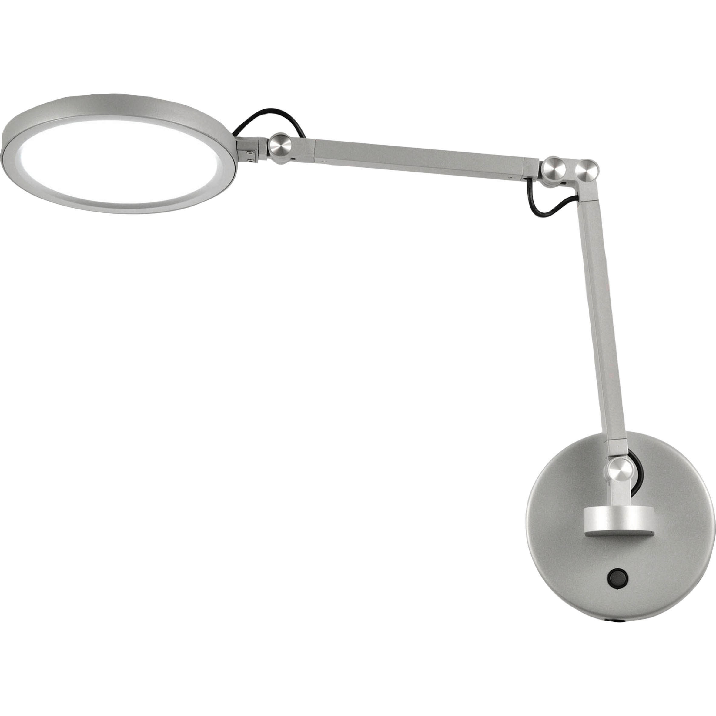 LED-WANDLEUCHTE Regina 12/max 45/max 64 cm   - Alufarben, Design, Metall (12/max 45/max 64cm) - Fabas Luce
