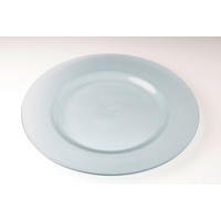 SERVIERPLATTE 33 cm  - Hellblau, KONVENTIONELL, Glas (33cm) - Novel