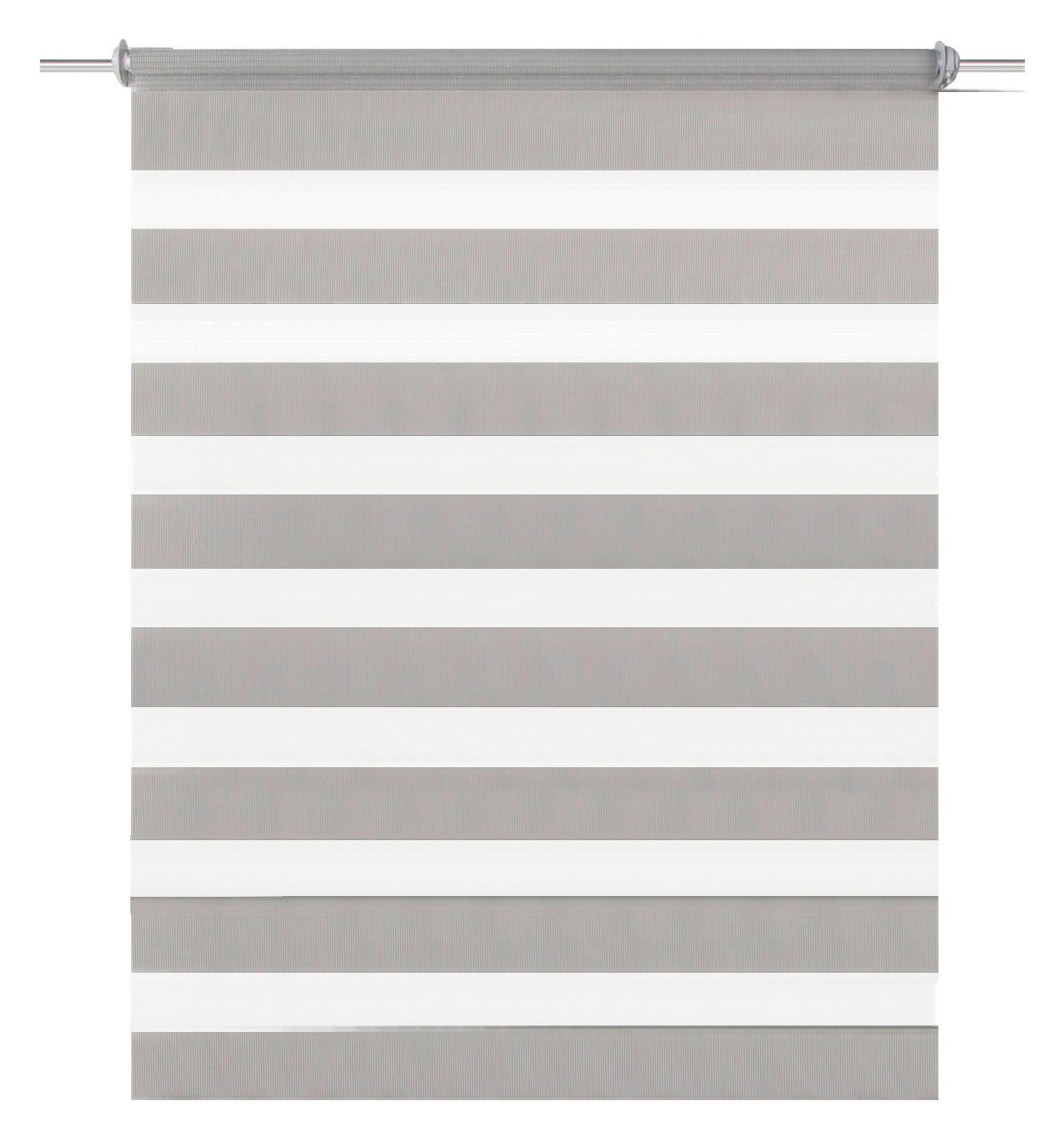 DOPPELROLLO 40/150 cm  - Grau, Design, Textil (40/150cm)
