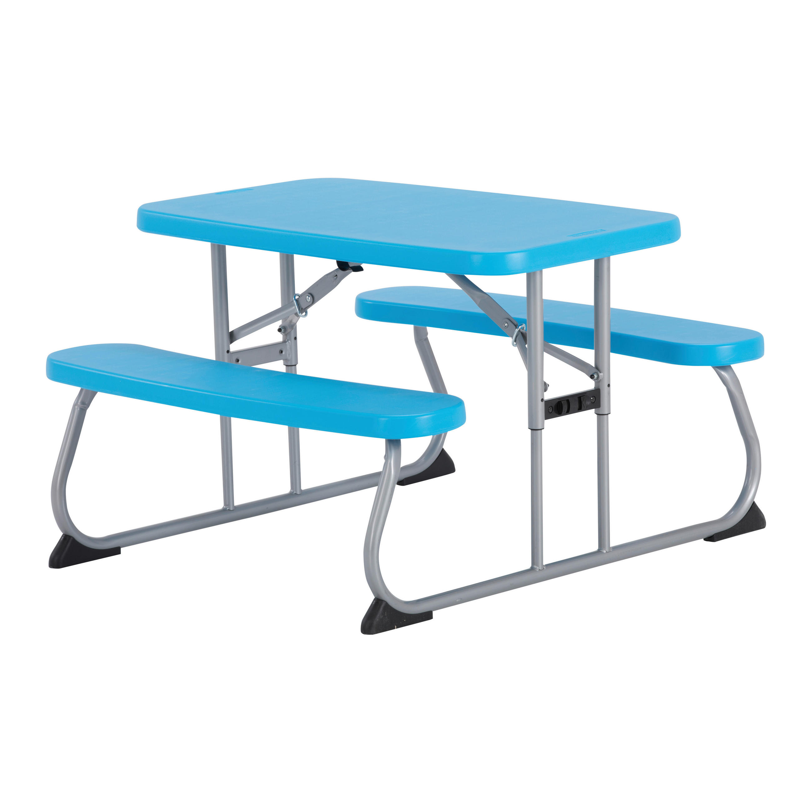 KINDER-GARTENSET Metall, Kunststoff  - Hellblau, KONVENTIONELL, Kunststoff/Metall (90/53/83cm) - Ambia Garden