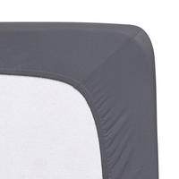 SPANNLEINTUCH 180-200/200-220 cm Jersey  - Dunkelgrau, Basics, Textil (180-200/200-220cm) - Florella