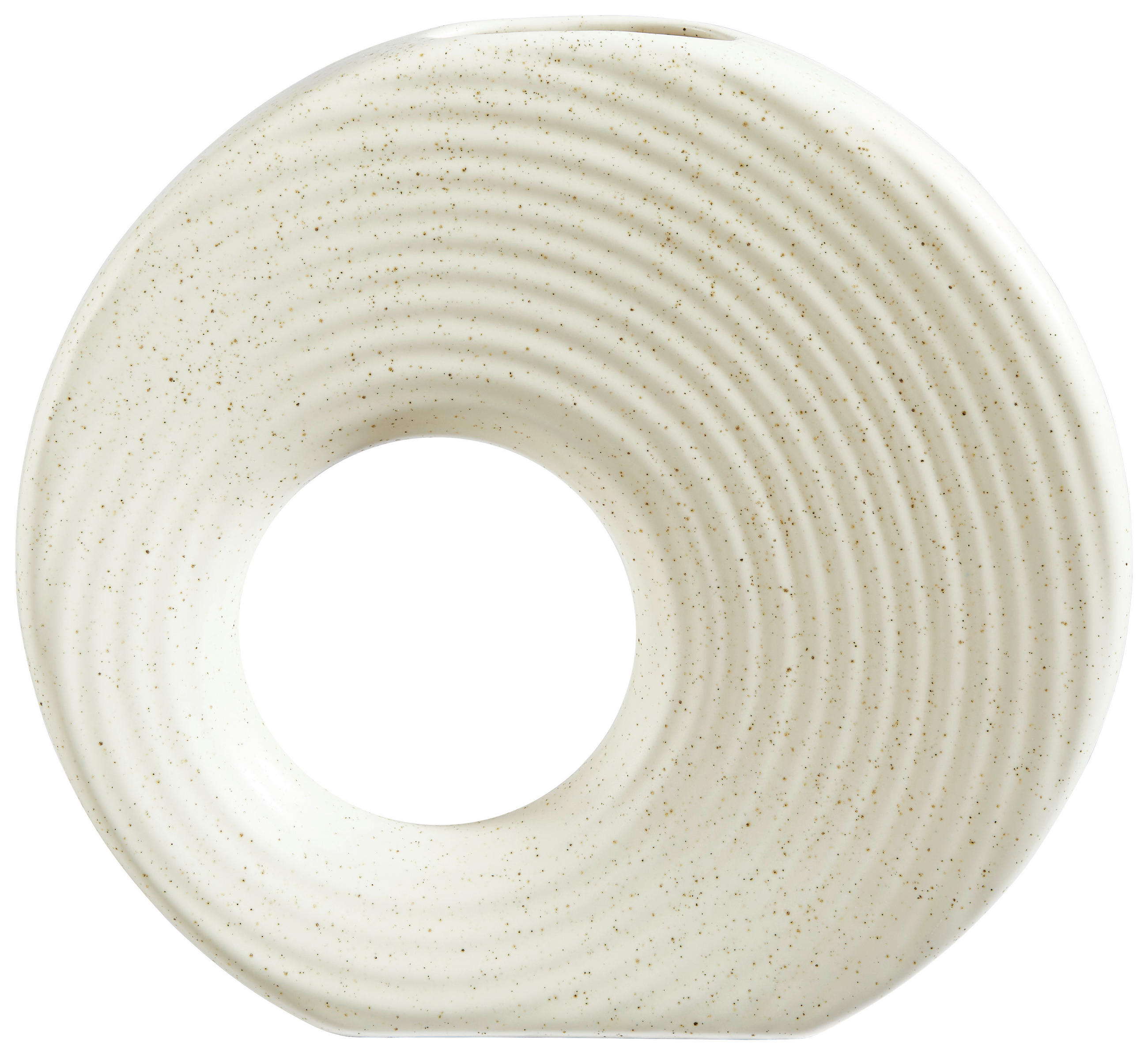 VAS 31 cm  - cremefärgad, Trend, keramik (34/31/7cm) - Ambia Home