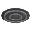 LED-DECKENLEUCHTE 55/6 cm   - Klar/Anthrazit, Design, Kunststoff/Metall (55/6cm) - Globo